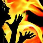 woman burnt chandigarh