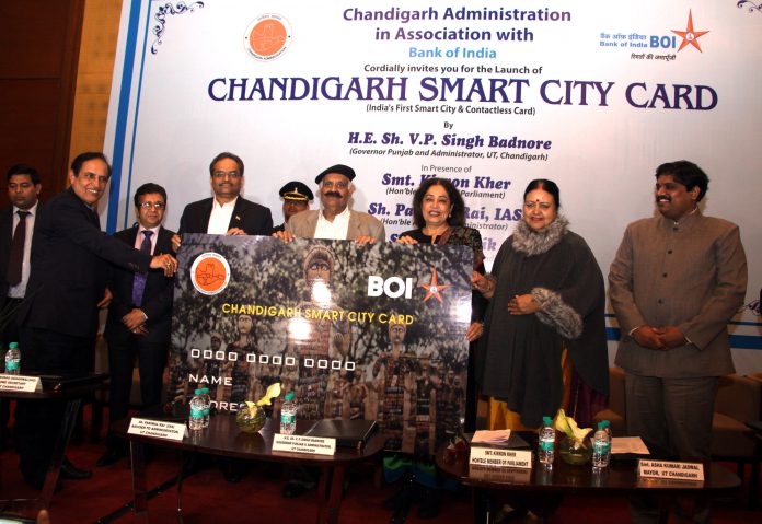 chandigarh smart city card