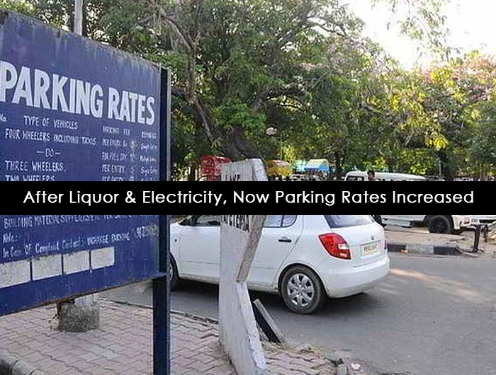 parking rates increase-chandigarh