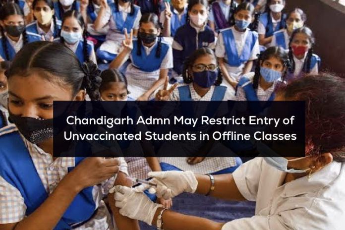 chandigarh unvaccinated students